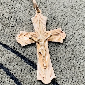 Vintage Silver Cross with Jesus Christ 925 made in Ukraine/Orthodox Christian Crucifixion 7.33 grams