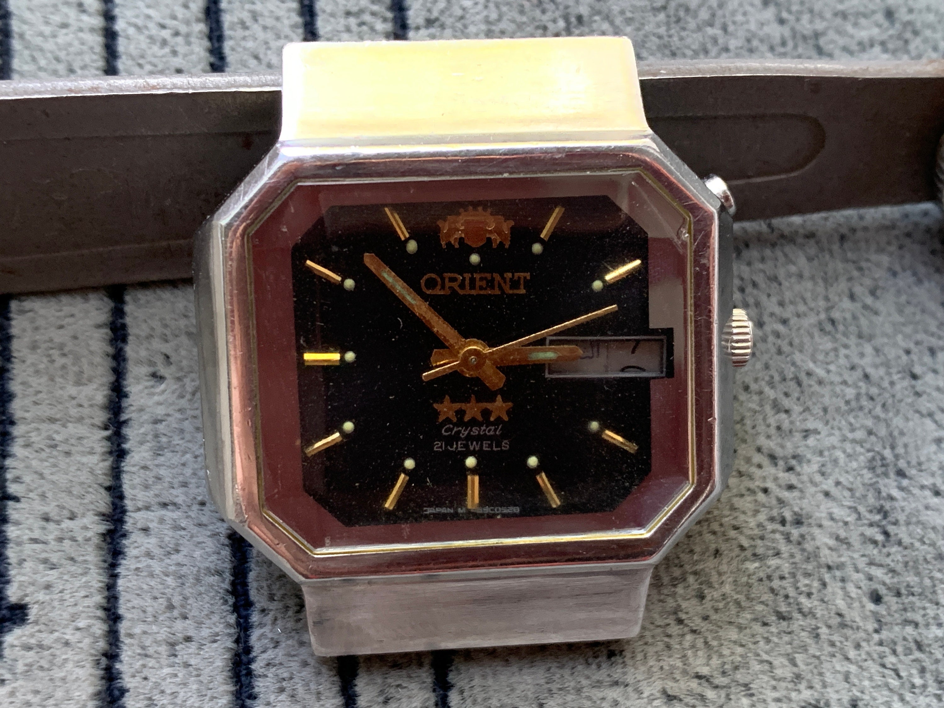 Collectible Watch ORIENT Сutter 21 Jewels Automatic/manual Winding/men's Wrist Watch Orient Crystal With Calendar Frame Made in Japan/uhr - Etsy Collectible Watch ORIENT Сutter 21 Jewels Automatic/manual Winding/men's Wrist Watch Orient Crystal With Calendar Frame Made in Japan/uhr - Etsy