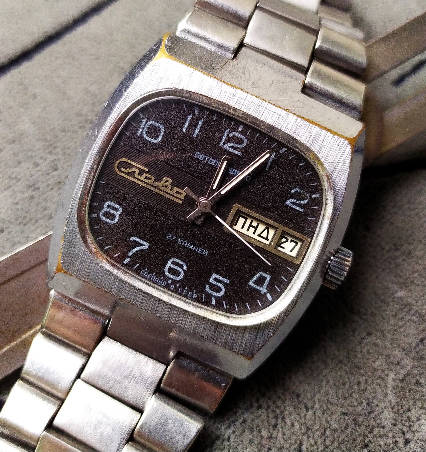 Slava Tank Fito Watch Montre SLAVA TANK Watch, Automatic Watch