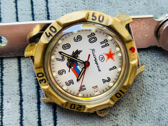 Men's Wrist Watch Vostok komandirskie military st… - image 3