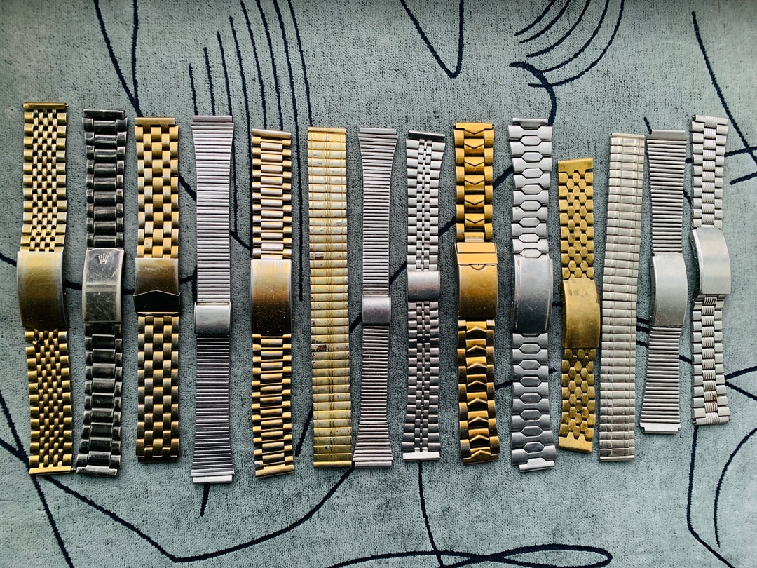 Bracelet De Montre Métal 18mm – Compatible Vostok, Raketa, Poljot, ZIM – Vintage URSS