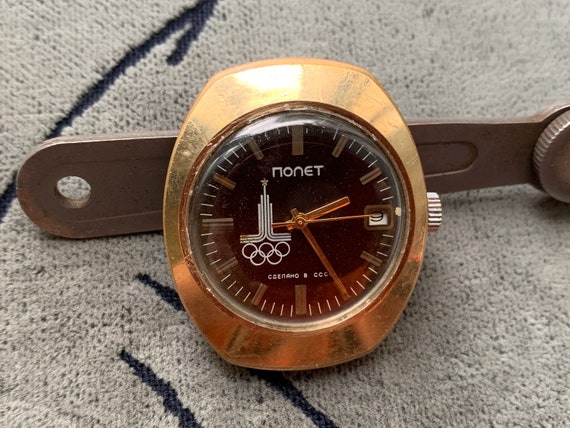 Collectible watch POLJOT Olympic Games in Moscow … - image 4