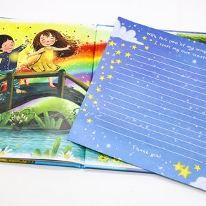 Illustrated Book, Children's Book, Mias Glowing Heart, Kids Self Love Book,  Storybook for Kid, Gift from Parents, Kids Confidence Book, Hardcover Storybook, Empowerment Gift, Rhyming Book, Kids Keepsake Book, Self Esteem Book, Positive Message, Mia's Glowing Heart