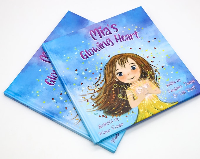Featured listing image: Mia's Glowing Heart- Mindfulness Book for Children, Nurturing Confidence, Emotional Intelligence, and Self-Love