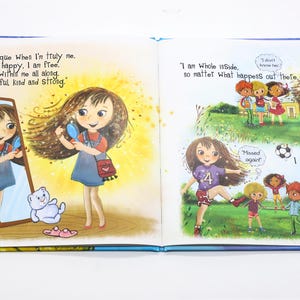 Illustrated Book, Children's Book, Mias Glowing Heart, Kids Self Love Book,  Storybook for Kid, Gift from Parents, Kids Confidence Book, Hardcover Storybook, Empowerment Gift, Rhyming Book, Kids Keepsake Book, Self Esteem Book, Positive Message, Mia's Glowing Heart