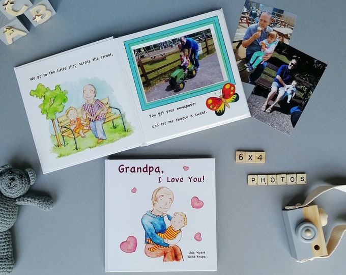 Grandpa, I Love You! - light haired child