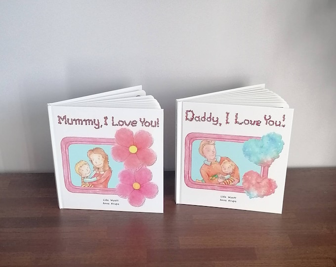 Parent’s set of 2 books - Choose from our existing hair/skin colour options