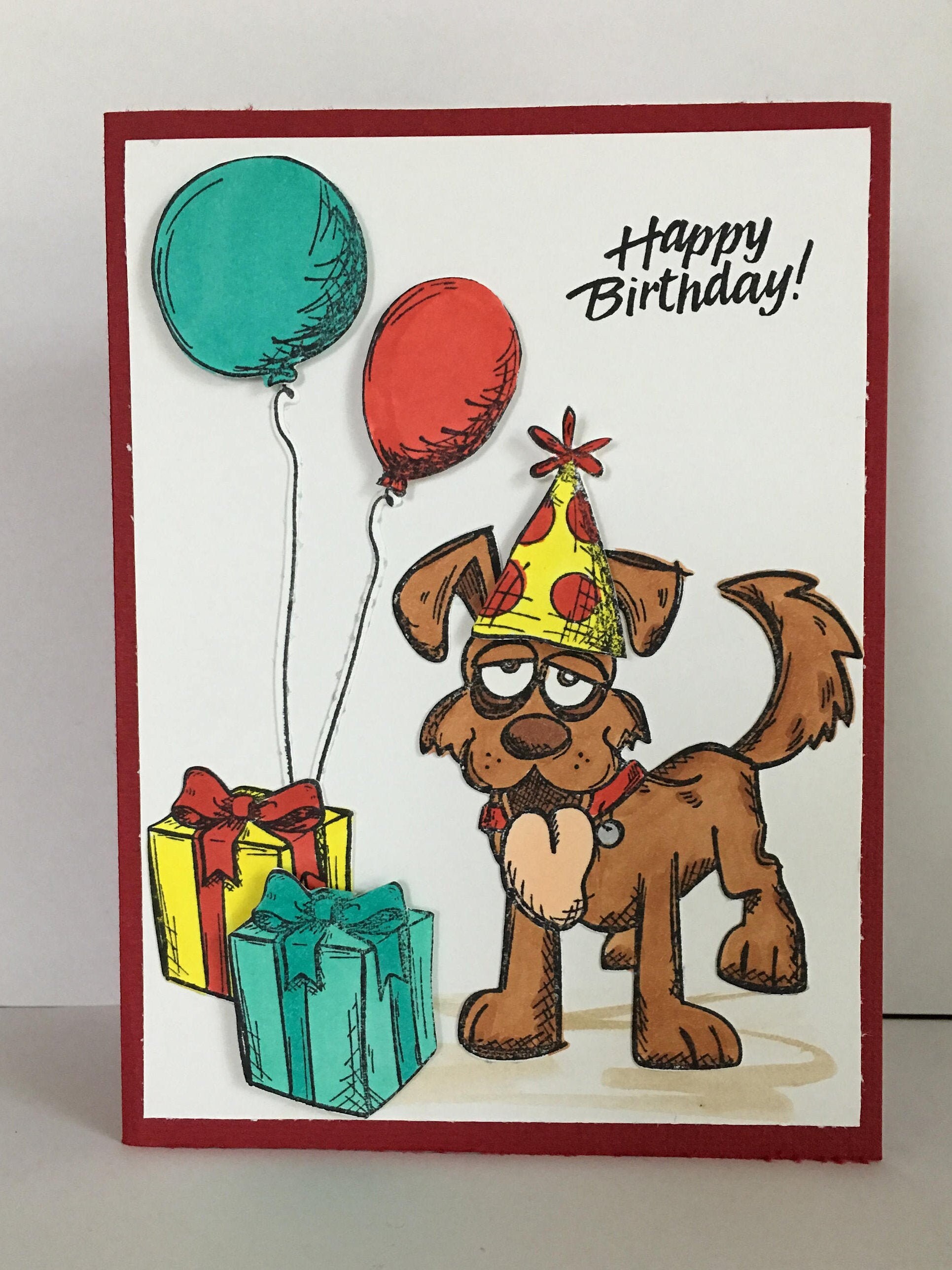 funny birthday wishes dog