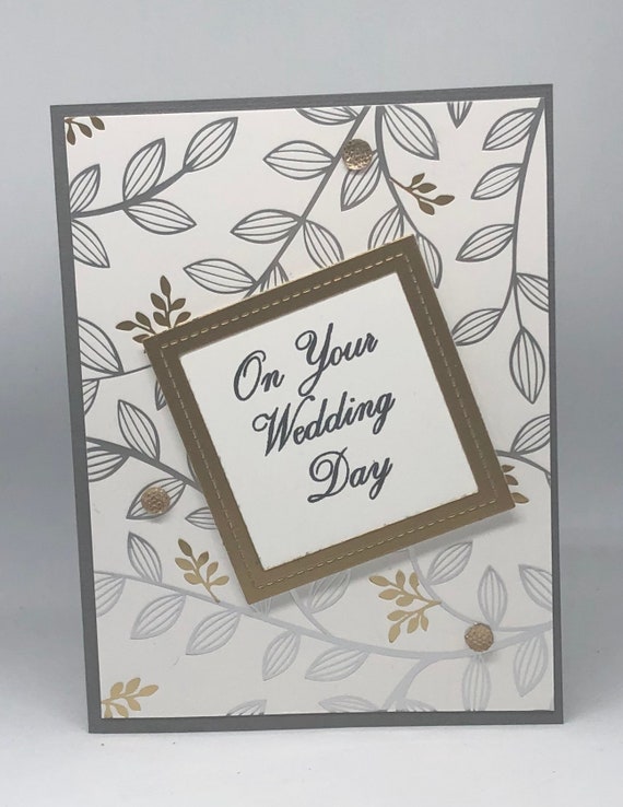 Silver Foil Quality Card Bride /& Groom Celebration Wedding Day Congratulations
