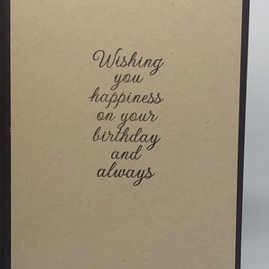 Masculine Birthday Card Handmade Birthday Cards Loon - Etsy