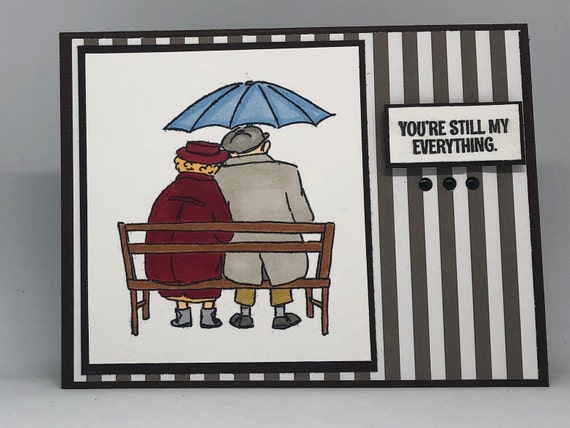 Cute Anniversary Card Anniversary Card Handmade Anniversary Etsy