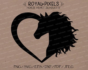 Free Free Horse Head Heart Svg 814 SVG PNG EPS DXF File