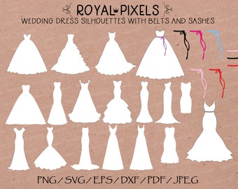 Download Wedding Dress Svg Etsy