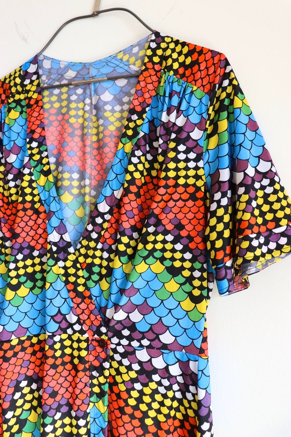 1970s Wrap Dress