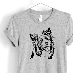 Border Collie Shirt, Border Collie Gift For Dad Mom, Border Collie Mom Shirt, Herding Dogs, Sheep Dog Shirt, Dog Lover Tshirt
