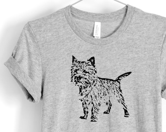 Cairn Terrier Shirt, Cairn Terrier Gift, Dog Mom Shirt, Cairn Terrier Dog, Cairn Terrier Lover Gifts, Unisex Cairn Terrier Tshirt