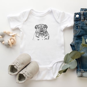 English bulldog baby clothes on sale