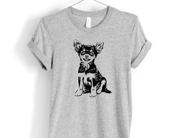 Chihuahua Shirt, Chihuahua Gift, Chihuahua Mom Shirt, Dog Lover Gift For Chihuahua Dad, Dog Mom Shirt