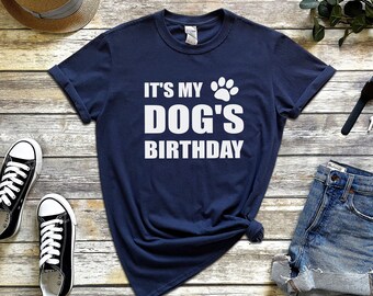 dog birthday t shirt