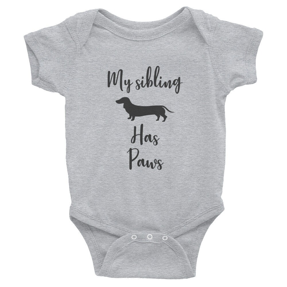 Baby top dachshund clothes