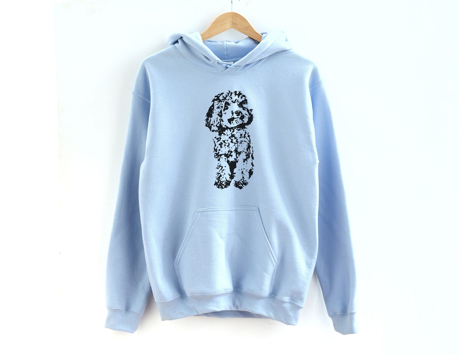 Poodle Knitting Hoodie