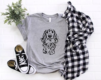 Long Haired Dachshund Shirt, Dachshund Gift, Wiener Dog Gifts, Sausage Dog Lover Gift, Doxie Mom Shirt, Unisex Dachshund Tshirt