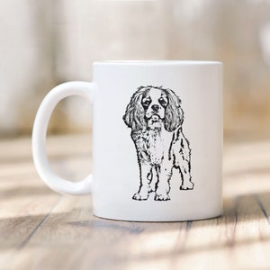 Cavalier King Charles Spaniel Mug, Cavalier King Charles Gift, Cavalier Mom Mug, Dog Owner Gifts, Cute Spaniel Coffee Mug 11oz 15oz