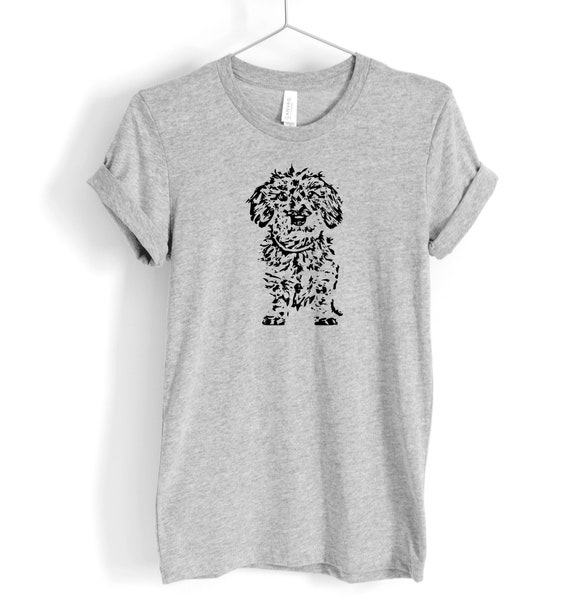 Cute Wire Haired Dachshund T-Shirt Dog Lovers Gift Black Cute Wire Haired Dachshund T-Shirt Dog Lovers Gift Black