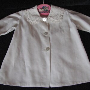 Adorable Little Vintage 1940&#39;s - 1950&#39;s Handmade Toddler Coat - Private Collection