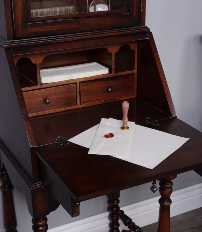 SOLD Cherry Secretary Desk Newlark Collection by Butler Specialty