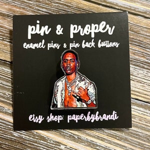Dolph 2 Acrylic Lapel Pin