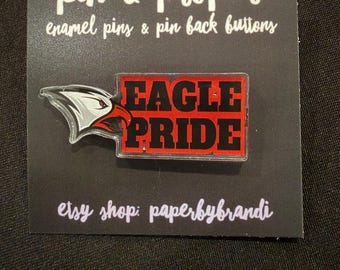 NCCU Eagle Pride Acrylic Lapel Pin