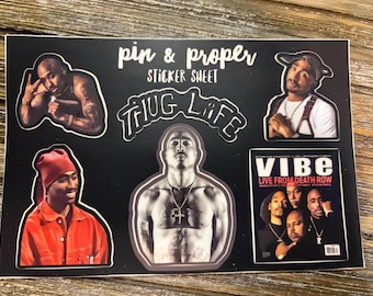 THUG LIFE  Sticker Sheet