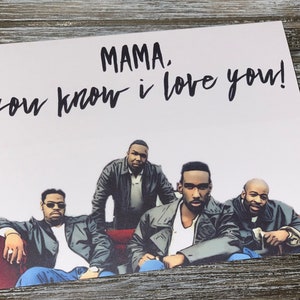 Boyz Ii Men Card - Etsy