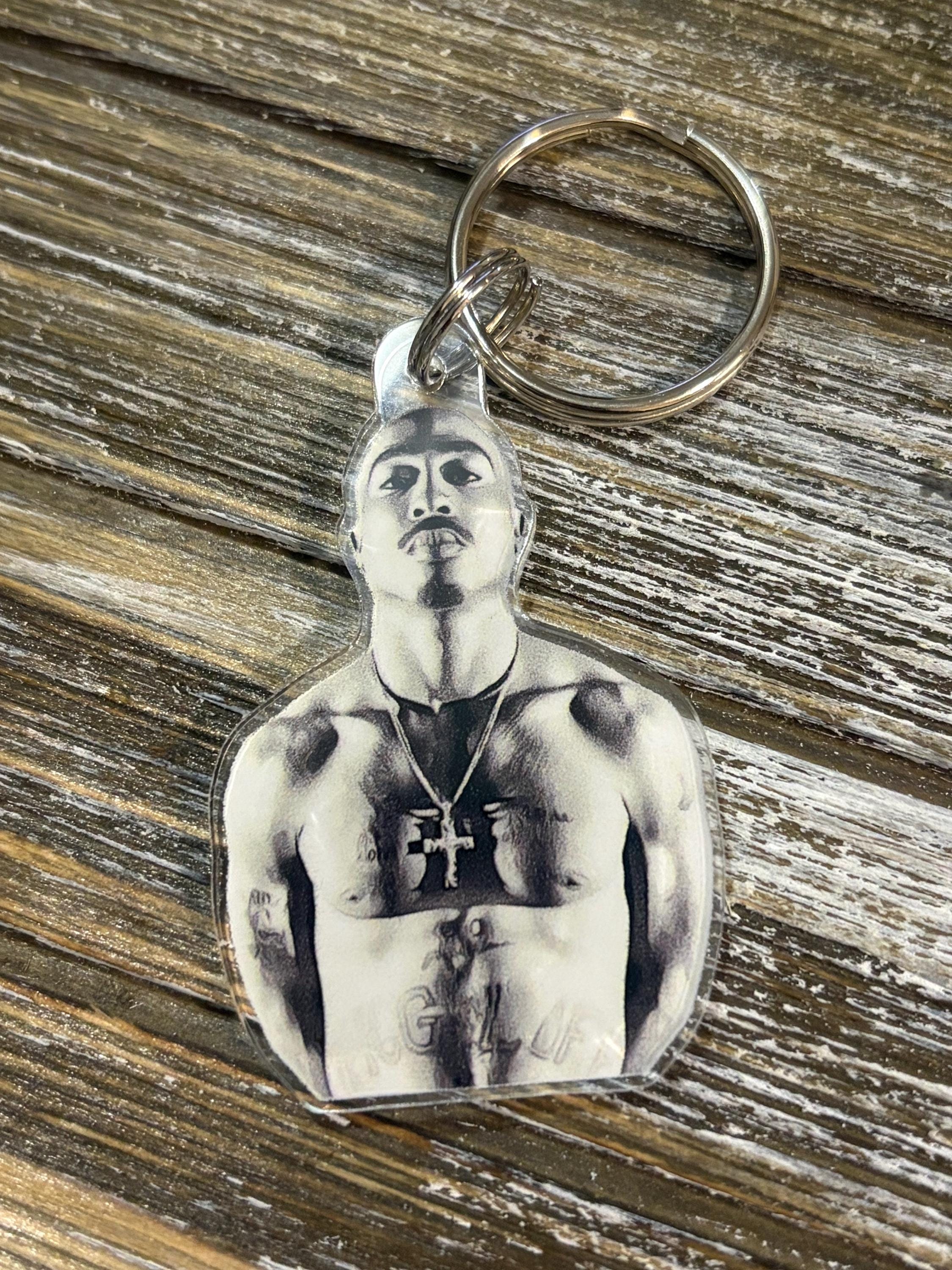 Tupac Keychain - Etsy