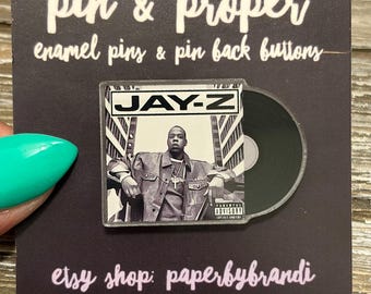 Life & Times Vol. 3 Vinyl Record Acrylic lapel Pin