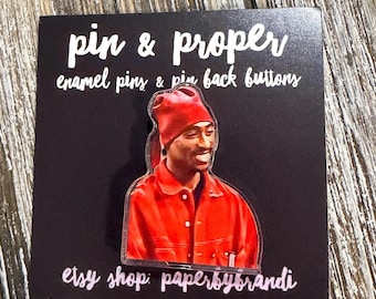 Piccolo Acrylic lapel Pin