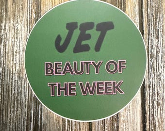 Jet Beauty of the Week Sticker