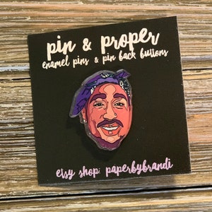 Pac’s Smile Acrylic lapel Pin