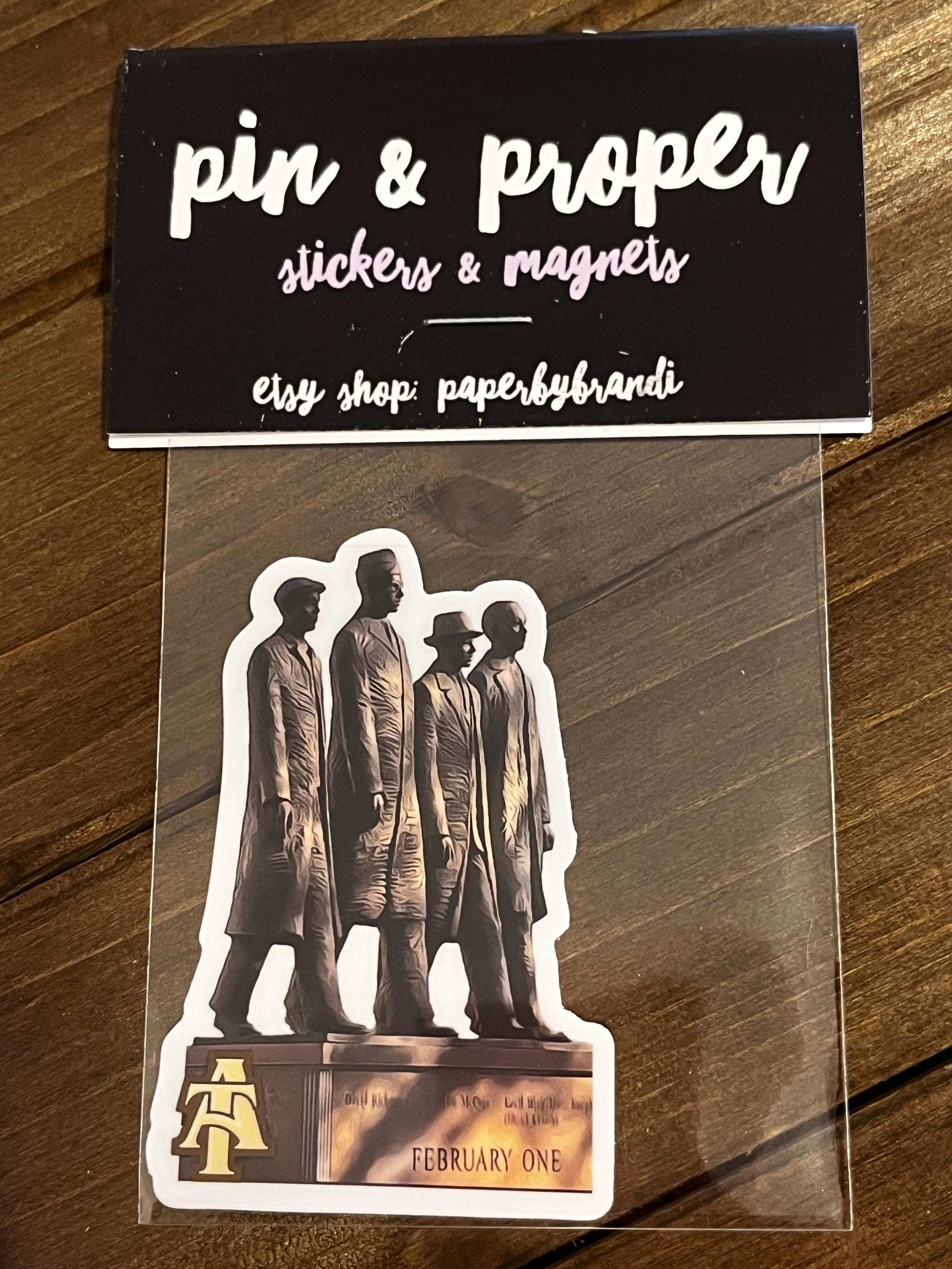 A&T Four Sticker - Etsy