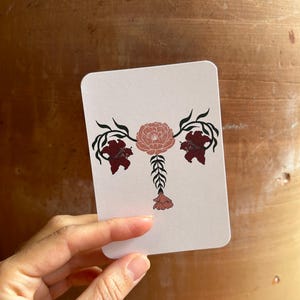 Ongedateerde menstruatiecyclus // maankalender dames // cadeau voor haar
