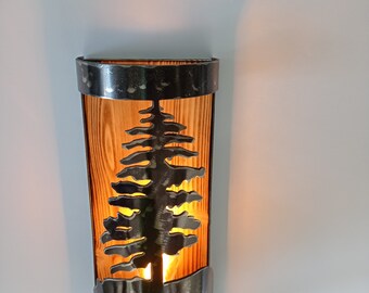 Vaxcel Ranger 5" Burnished Bronze Outdoor Wall Sconce - Rustic Lighting