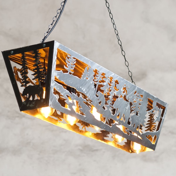 Rustic Cabin Lights - Etsy