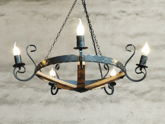 Rustic metal light deals fixtures