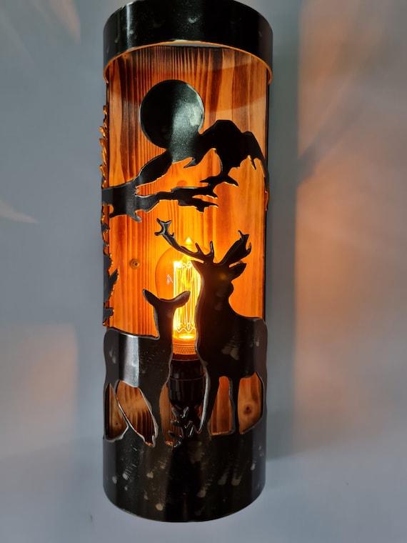 Cabin sconce lighting deals