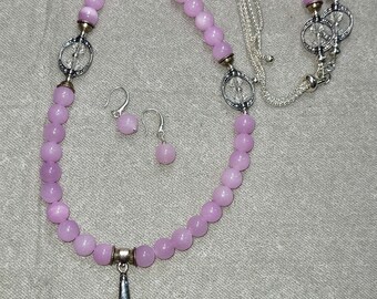 Lilac Jade Necklace