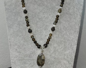 Labradorite And Leather