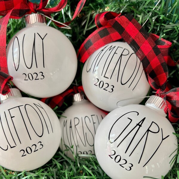 Rae Dunn Ornaments Etsy