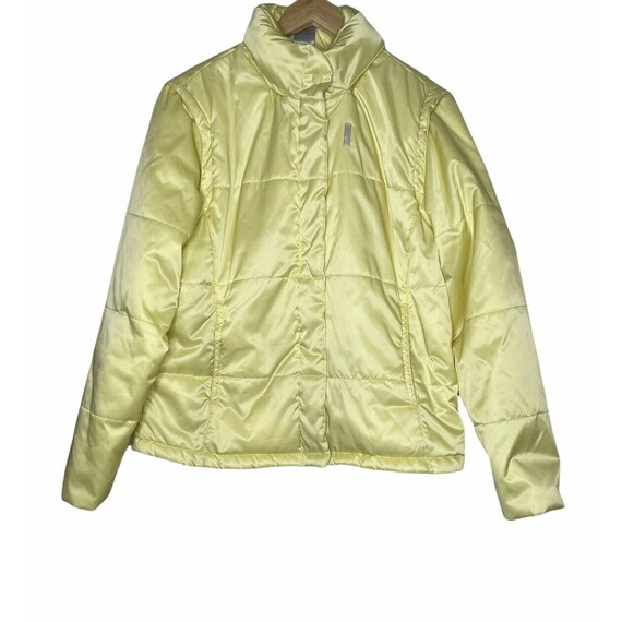 Nike Yellow Convertible Puffer Jacket 
