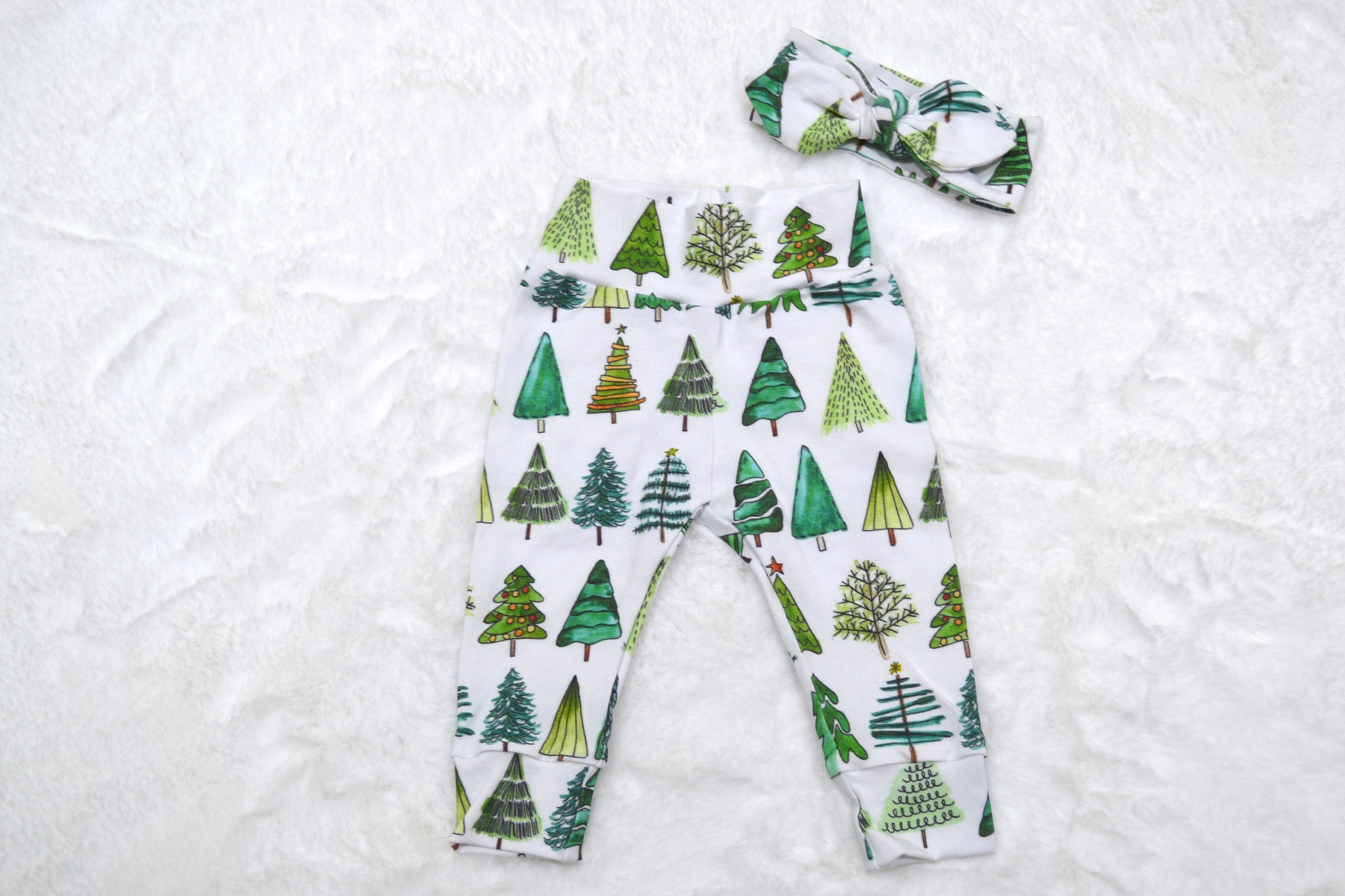Christmas Trees Baby Boy/girl Outfit Baby Clothes Christmas | Etsy